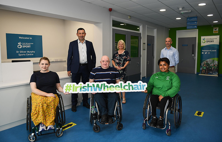 John Paul Construction gives Irish Wheelchair Association’s Sports Centre a new look