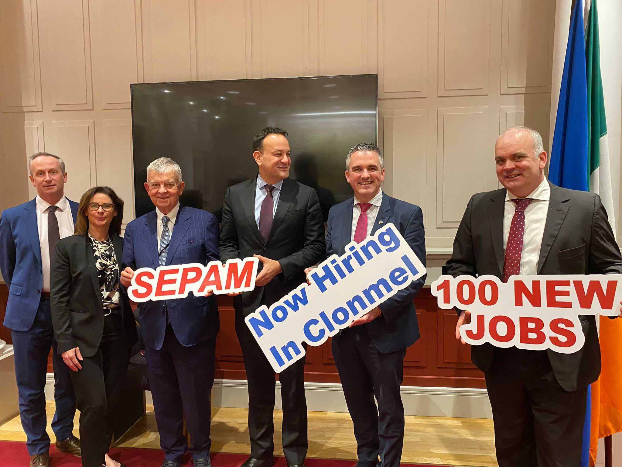 Clonmel based-engineering and construction project management firm SEPAM to create 100 jobs