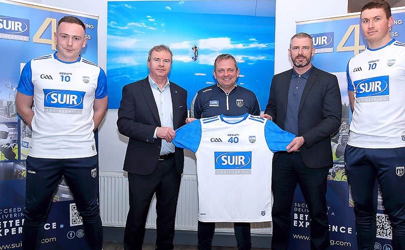 Suir Engineering announces sponsorship of Waterford GAA