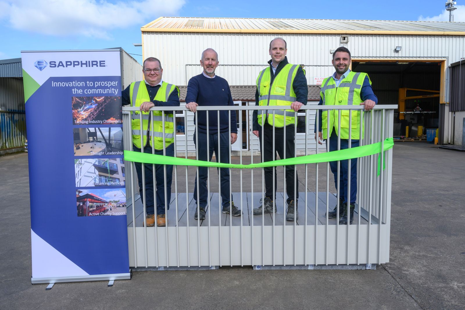 Off-site balcony specialist Sapphire opens new factory in Wexford