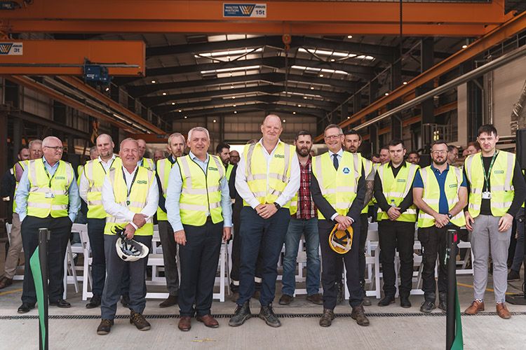 Murphy Ireland’s new steel fabrication facility in Newbridge doubles the capacity of its steel manufacturing business